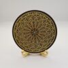 al Zahra 24k Gold decorative plate Luxury Islamic Arabian Decor